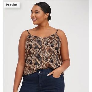 NWT Torrid Snake Print Tank 🤎